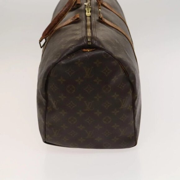 LOUIS VUITTON Monogram Keepall 50 Boston Bag M41426 LV Auth 117722 - Picture 6 of 16